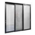 Sliding Glass Doors With Built In Blinds/Exterior Aluminum Louver Sliding Door